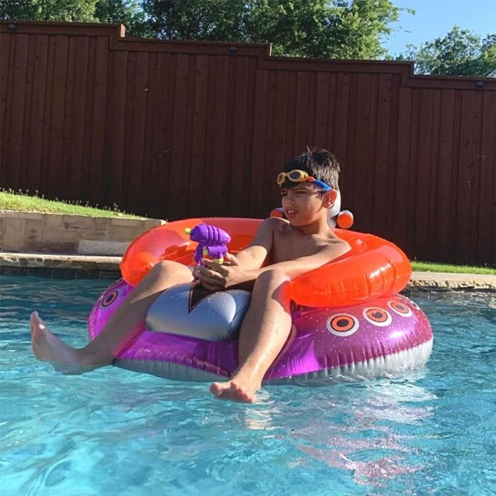 Swimline ufo squirter pool inflatable lounge float sale