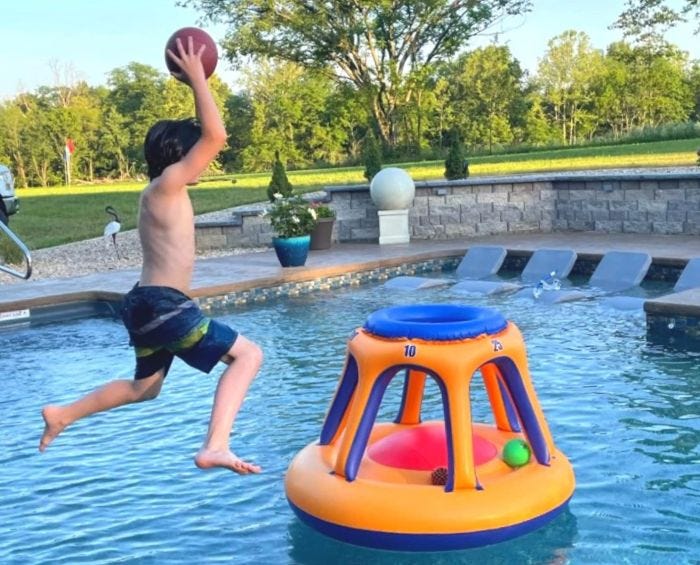 Giant Shootball Inflatable Basketball Hoop Game