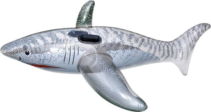 Realistic shark pool toy sales