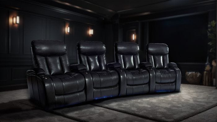 Home theater seating 4 seater 2025