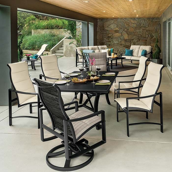 Kenzo Low Back Padded Swivel Rocker