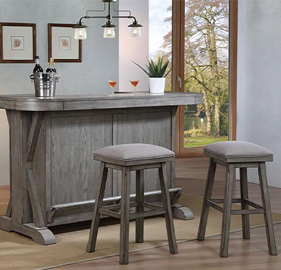 Tradition bar in living room