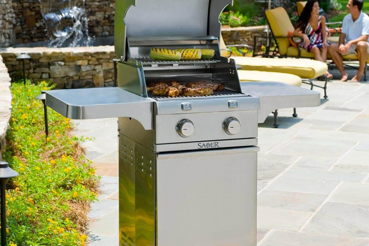 Cast Black 330 2-Burner Propane Gas Grill