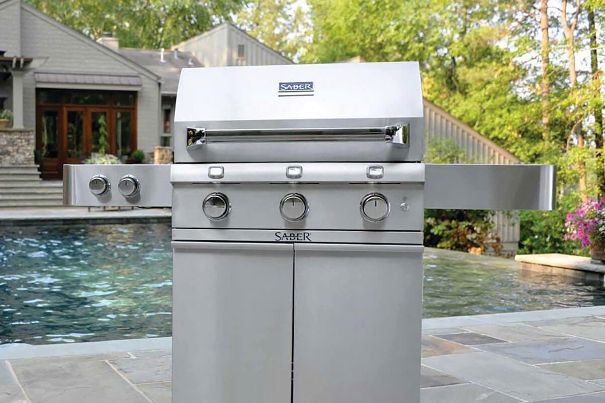 Stainless Steel 500 3-Burner Propane Gas Grill